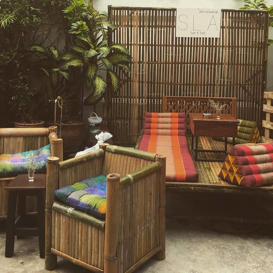 Sla Bar N'Bed Hostel Bangkok Kültér fotó